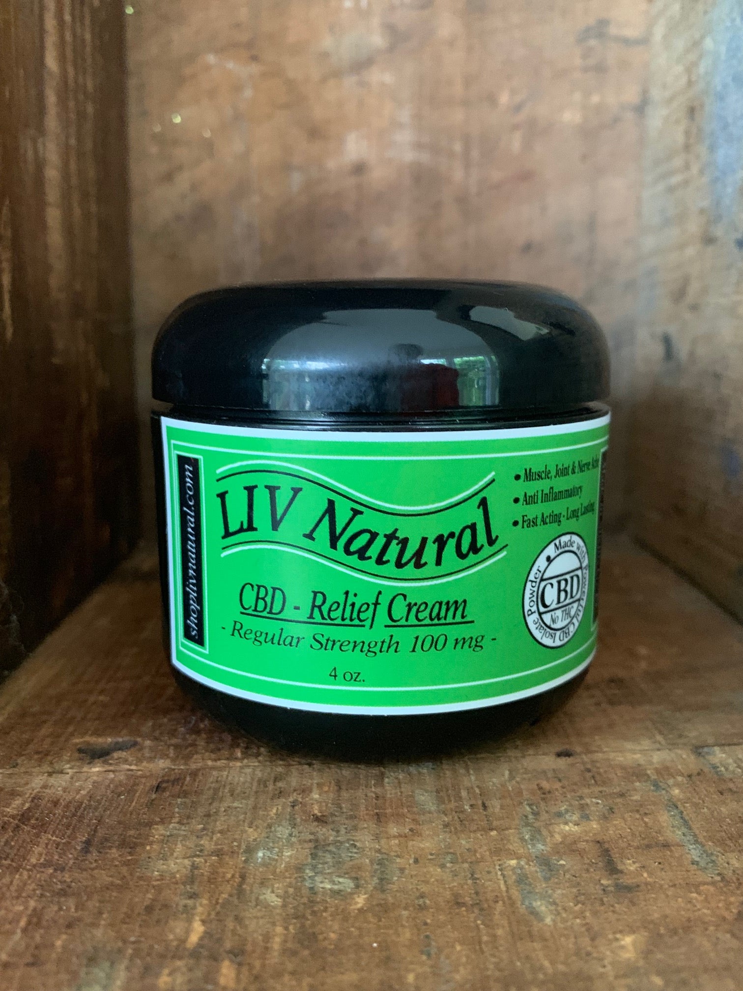 LIV CBD-Relief Cream – LIV Natural Products